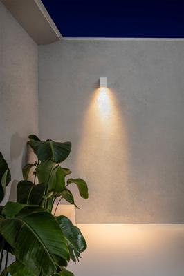 Бра Faro Уличный настенный светильник KOV квадратный белый LED 6W 2700K 14° арт. 184709