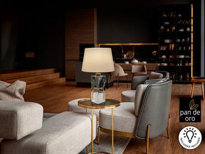 Лампа Schuller Ocean Настольная лампа 1L хром-золотой арт. 465837