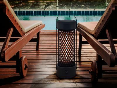 Фонарь Schuller Уличный фонарь-обогреватель Heat Black 1200W арт. 119184