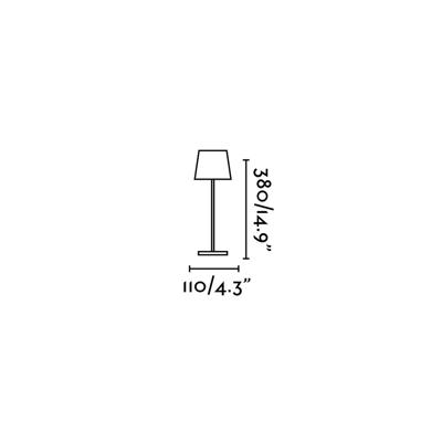 Лампа Faro Портативная лампа Toc серая арт. 059833
