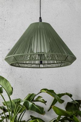 Подвесной светильник Faro Уличный подвесной светильник Saigon C70 оливково-зеленый арт. 173838