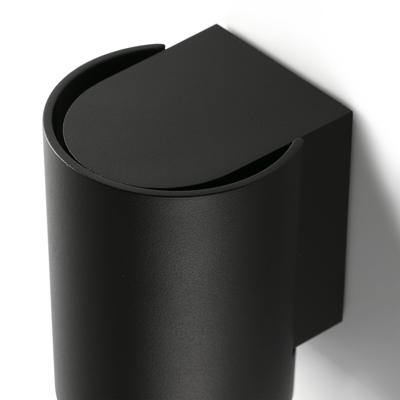 Бра Faro KOV 1L Настенный светильник круглый черный LED 6W 3000K 34° арт. 184679
