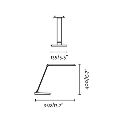 Лампа Faro Белая настольная лампа Anouk с индукционной зарядкой LED 8W 2700-6500K арт. 152516