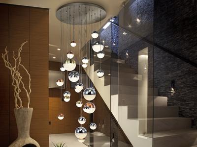 Подвесной светильник Schuller Подвесной светильник Sphere LED 27L Ø80 DIM BLUETOOTH CCT цветной арт. 109087