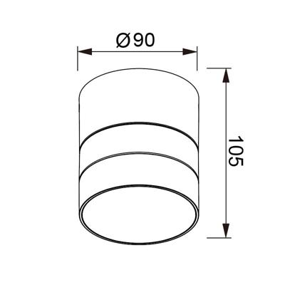 Бра Mantra 9100 Настенный уличный светильник MANTRA SALER арт. 432350