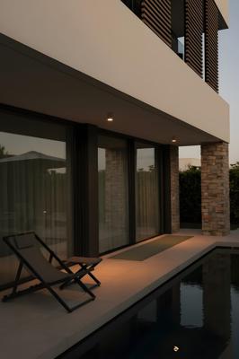 Абажур Faro Потолочный светильник PUK белый Ш76 LED 7W 3000K 30° арт. 184807
