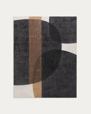 Постер La Forma (ех Julia Grup) Tonol коричневый абстрактный холст 140  x 180 см арт. 209892