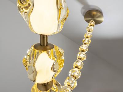 Подвесной светильник Schuller Люстра Zaria II 29L- бронзовый/золотой DIM арт. 263366