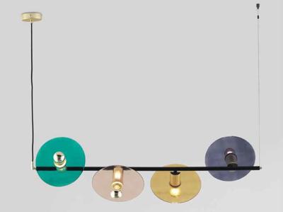 Подвесной светильник Aromas del Campo Подвесной светильник Ohlala черный - латунь (плафоны не в комплекте) арт. 067037