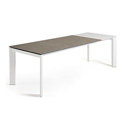 Стол La Forma (ех Julia Grup) Стол Atta 140 (200) x90 белый керамика арт. 055264