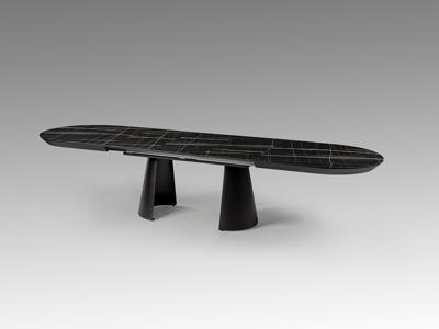 Стол Schuller Capri Раздвижной обеденный стол с мраморной столешницей арт. 194124