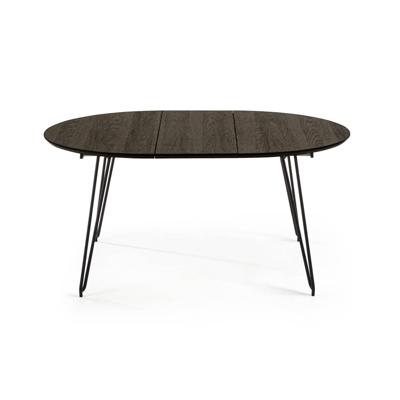 Стол La Forma (ех Julia Grup) Круглый стол Norfort 120(200) х 120 арт. 069511