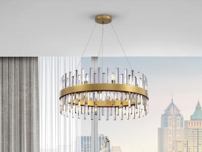 Подвесной светильник Schuller Grace Люстра 18L золотая D75 арт. 421189