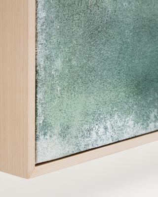 Постер La Forma (ех Julia Grup) Абстрактная картина Selnar зеленая 60 x 90 см арт. 424899