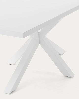 Стол La Forma (ех Julia Grup) Стол белый лакированный Arya 180x100 арт. 045410