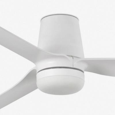 Вентилятор  Faro Потолочный вентилятор PUNT TUB M Ш1300MM белый 3 P LED 18W TUYA арт. 220137