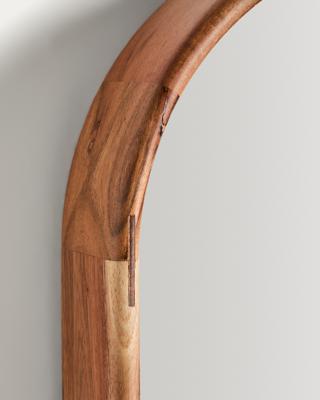 Зеркало La Forma (ех Julia Grup) Зеркало Berale из акации, 76 x 33 см арт. 483207