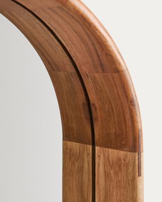 Зеркало La Forma (ех Julia Grup) Зеркало Berale из акации, 76 x 33 см арт. 483207