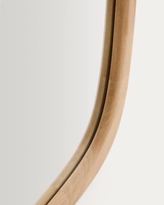 Зеркало La Forma (ех Julia Grup) Зеркало из тикового дерева Alura 94,6 x 192,1 см арт. 428798