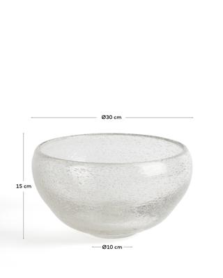 Ваза La Forma (ех Julia Grup) Ваза Sirau из прозрачного стекла, диаметр 29,8 см арт. 481847