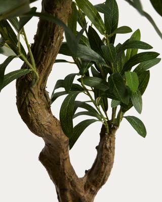 Цветок La Forma (ех Julia Grup) Искусственное дерево Artificial Olive в белом горшке, 210 см арт. 482455