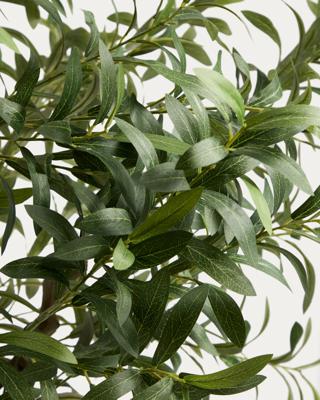 Цветок La Forma (ех Julia Grup) Искусственное дерево Artificial Olive в белом горшке, 210 см арт. 482455