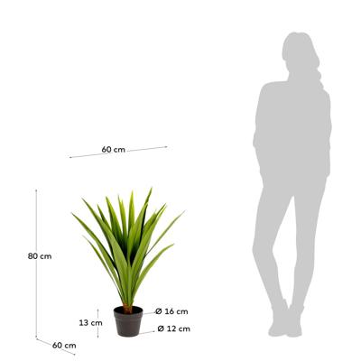 Цветок La Forma (ех Julia Grup) Flower Искусственная юкка 70см арт. 081752