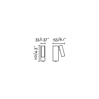 Бра Faro Белый настенный светильник Rob для чтения арт. 152488