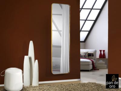 Зеркало Schuller Зеркало прямоугольное Orio 51X165 золото арт. 091260