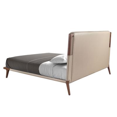 Кровать Angel Cerda Кровать 7194 из экокожи цвета норки 180 х 200 см арт. 421632