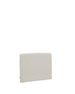 Изголовье кровати La Forma (ех Julia Grup) Изголовье Valma из жемчужного шенилла со съемным чехлом для кровати 90 x 200 см арт. 218527