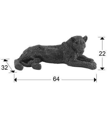 Статуэтка Schuller Фигурка маленькая Leona черная арт. 099182