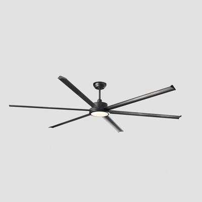Вентилятор  Faro Потолочный вентилятор ROTTERDAM 25 XXL Ш2500MM черный 6P 32W LED 3000K арт. 220281
