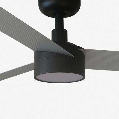 Вентилятор  Faro Потолочный вентилятор CRUISER L Ш1320MM черный/алюминиевый 3 P 18W LED DIM TUYA арт. 220393