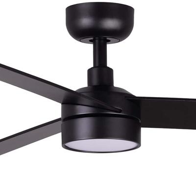 Вентилятор  Faro Вентилятор RUDDER S Ш1060 черный / орех 3 P LED 18W CCT DIM арт. 183747