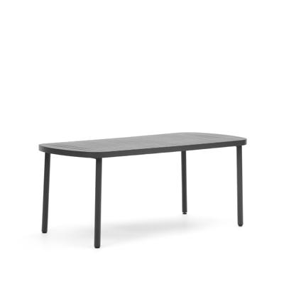 Стол La Forma (ех Julia Grup) Joncols Уличный алюминиевый стол с серой отделкой 180 x 90 см арт. 157049