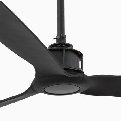 Вентилятор  Faro Потолочный вентилятор Just Fan матово-черный Ø128 арт. 069476