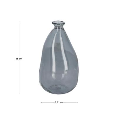 Ваза La Forma (ех Julia Grup) Ваза Lhad 36 cm синее стекло арт. 088365