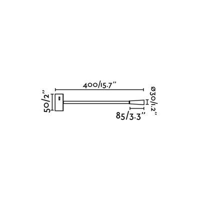 Бра Faro Бра с ридером бронзовое Lead арт. 067143
