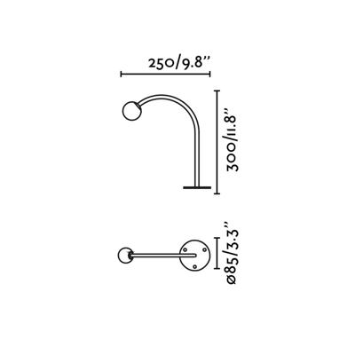 Светильник Faro CUCA 300 Уличный маяк черный LED 3W 2700K 24V арт. 221045
