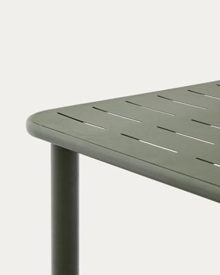 Стол La Forma (ех Julia Grup) Комплект садовой мебели Brai стол 180 x 90 см и 4 стула из зеленой стали арт. 495498
