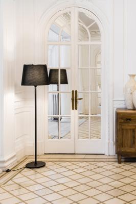 Торшер Faro Торшер Savoy черный арт. 104098