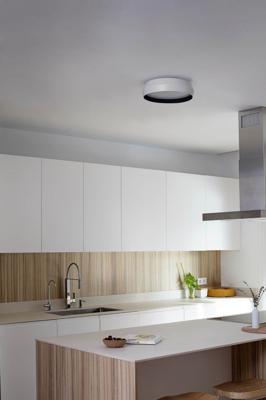 Бра Faro Shoku 350 Настенный/потолочный светильник белый/черный LED 24W 2700K DIM арт. 152451