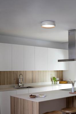 Бра Faro Shoku 350 Настенный/потолочный светильник белый/черный LED 24W 2700K DIM арт. 152451