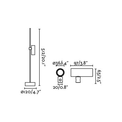 Светильник Faro Ландшафтный светильник CLAP черный 512 LED 6W 3000K 38° арт. 184879