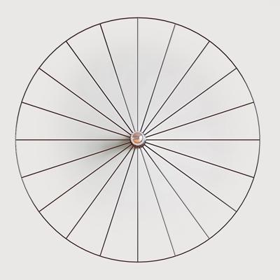 Бра Aromas del Campo Бра Wheel 90 см черный + цоколь 25 см черный арт. 092443