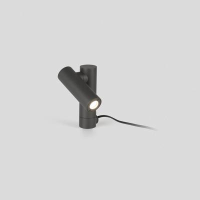Светильник Faro Темно-серая лампа Spy 145 на столбе  LED 6W 3000K 30° арт. 152494