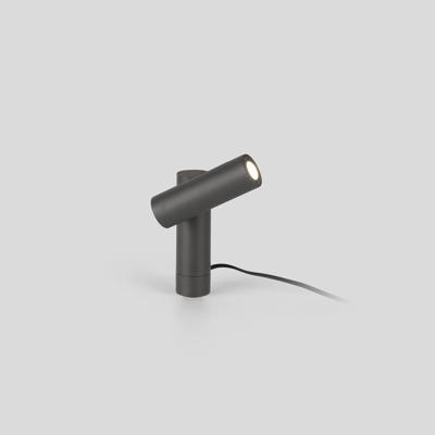 Светильник Faro Темно-серая лампа Spy 145 на столбе  LED 6W 3000K 30° арт. 152494