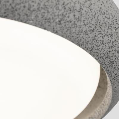 Абажур Faro Потолочный светильник Anga 240 темно-серого цвета LED 18W 2700K арт. 152528
