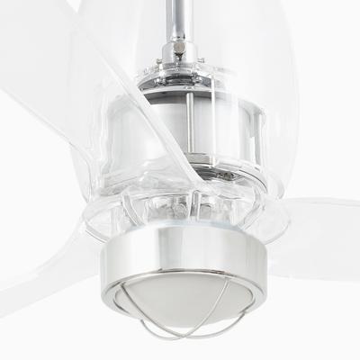 Вентилятор  Faro Потолочный вентилятор Eterfan LED прозрачный арт. 104241